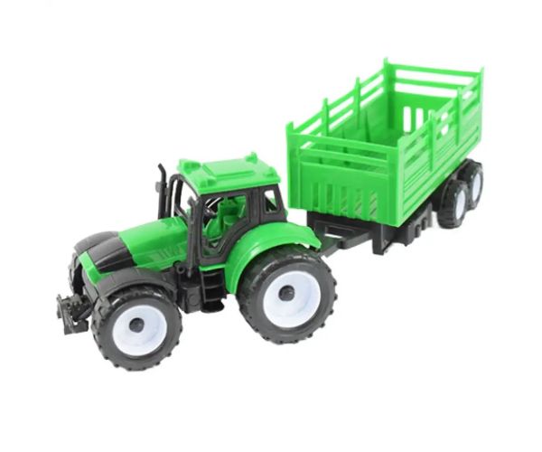 Farmer Truck: Farmárske traktory s prívesom 3-dielny set 28cm
