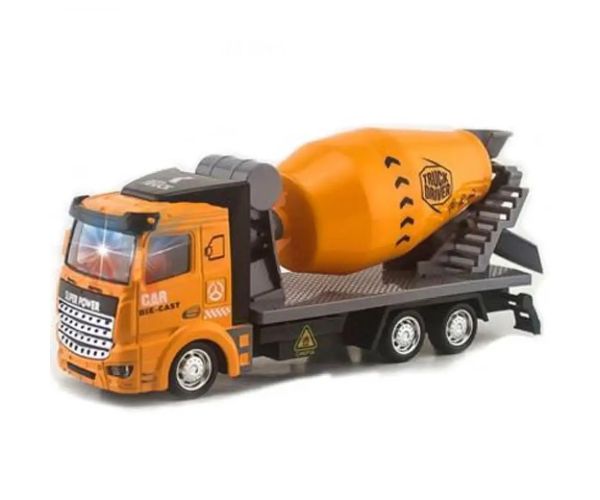Domiešavač betónu s naťahovacím pohonom, so svetlom a zvukom 1/48