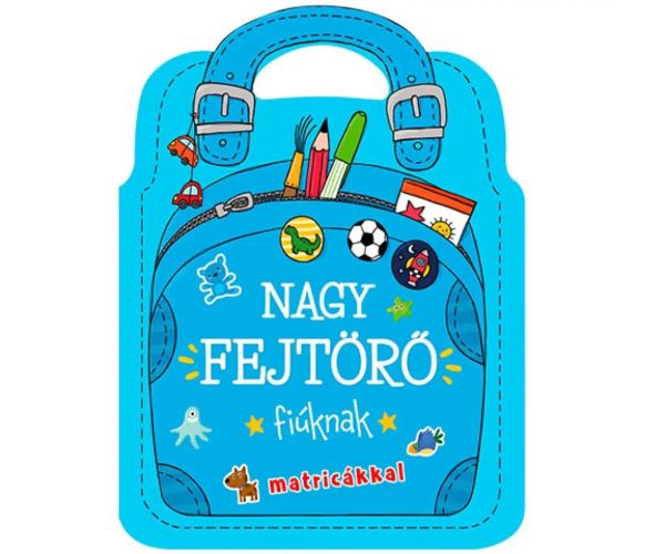 Veľká hádanka - pre chlapcov samolepkový zošit