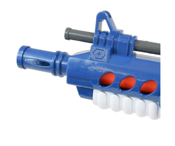 Soft Bullet Gun: Elektrická zbraň so zásobníkom a nábojmi vo dvoch variantoch 60cm