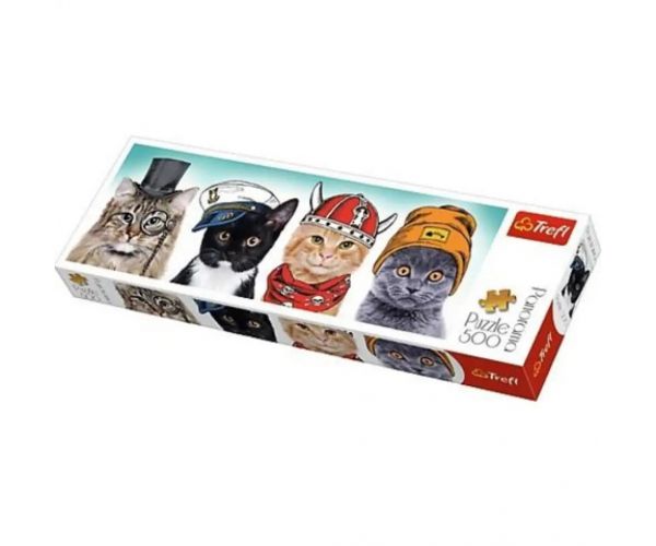 Chlpatý tím Panoráma puzzle 500 ks - Trefl