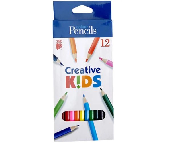 ICO: Creative Kids 12 dielny set šesťhranných ceruziek