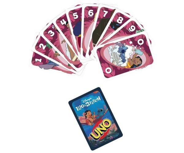 UNO: Disney Lilo a Stitch kartová hra - Mattel