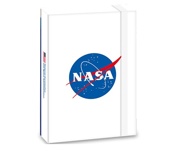 NASA biely box na zošity A/4
