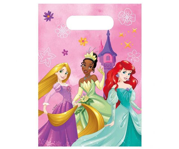 Disney Hercegnők mintás ajándéktáska 6db-os szett