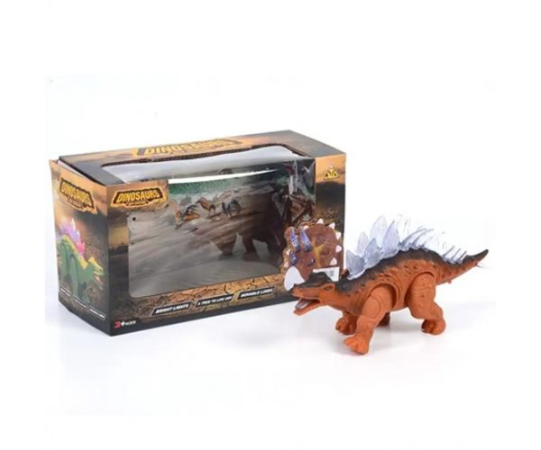 Stegosaurus dinosaurus figúrka so svetelnými efektmi