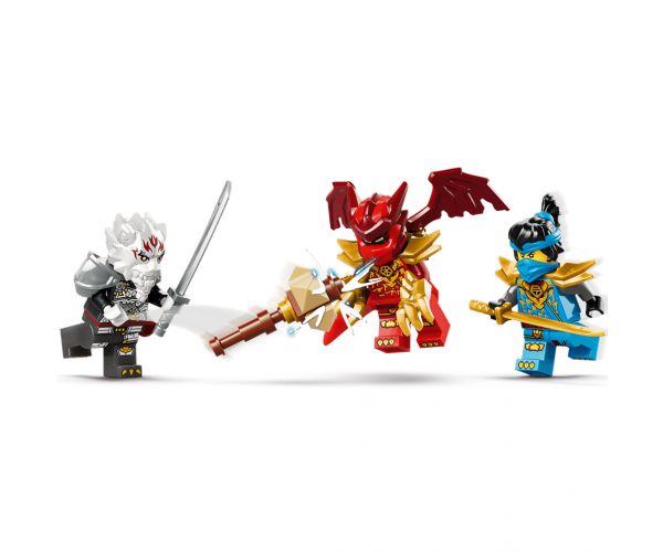 LEGO® Ninjago: Zilvar a Grimtak, drakobijec (71863)
