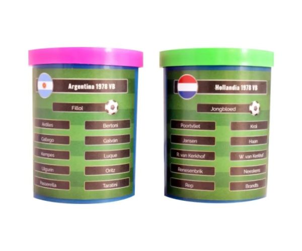 Zahrajte si znovu finále MS 1978! Argentína-Holandsko gombíkový futbal s darčekovým tímom