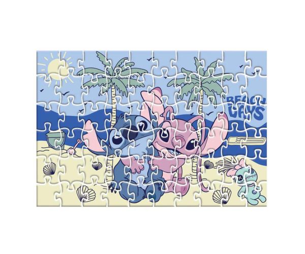 Luna: Disney Stitch 2 v 1 60-dielne puzzle a figúrka Stitch