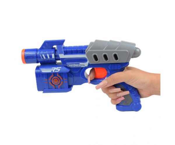 Dart Blaster: Manuális szivacslövő fegyver 18 méteres lövő távolsággal 24cm