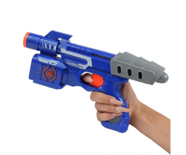 Dart Blaster: Manuális szivacslövő fegyver 18 méteres lövő távolsággal 24cm