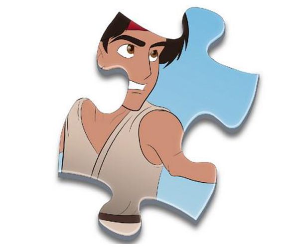 Dávid és Góliát 48db-os padló puzzle 60x90cm