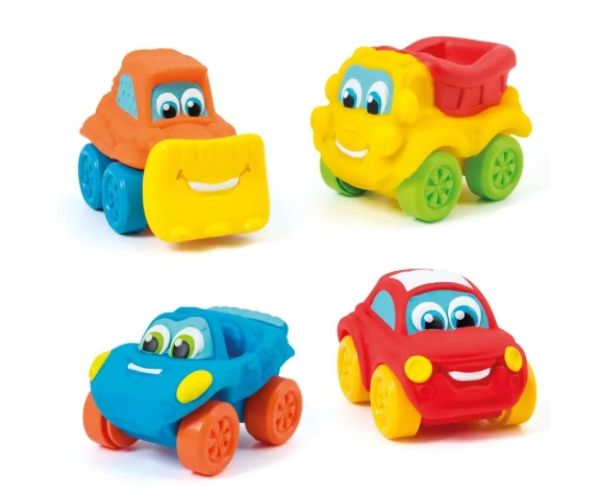 Baby Soft & Go Mäkké autíčka rôzne druhy - Clementoni