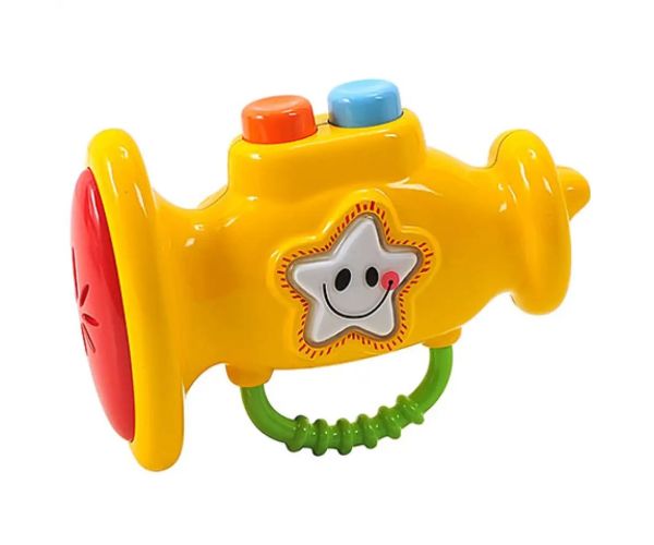 Playgo: Trúbka so zvukom baby hudobný nástroj