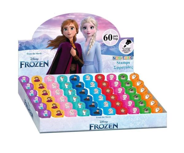 Luna: Pečiatka na ceruzku Frozen v rôznych prevedeniach, 1 kus