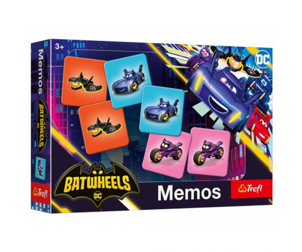 DC: Batwheels memória játék - Trefl