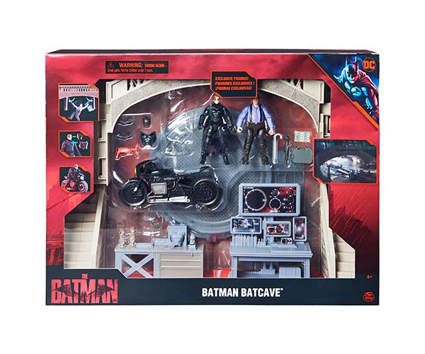 DC Comics: The Batman Batcave játékszett - Spin Master