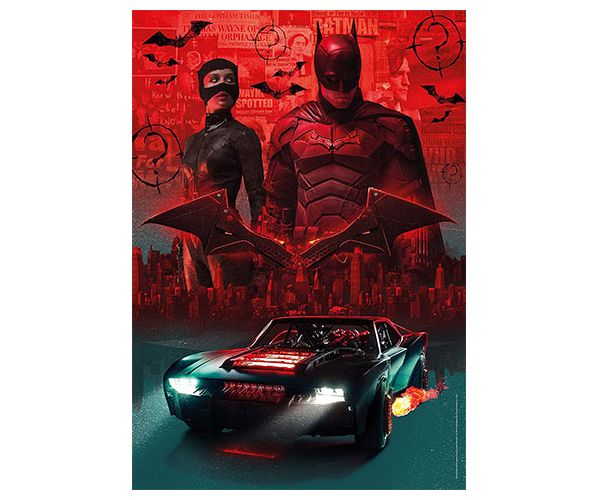 DC Comics: The Batman HQC puzzle 1000db-os - Clementoni