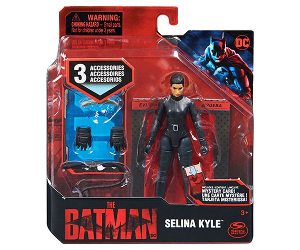 DC Comics: The Batman Selina Kyle játékfigura kiegészítőkkel 10cm - Spin Master
