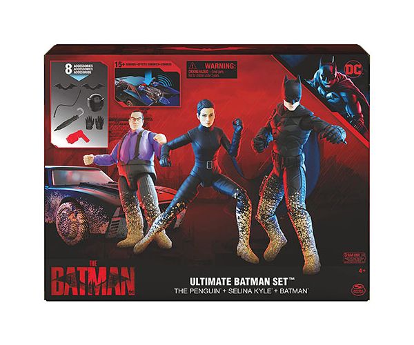 DC Comics: The Batman Ultimate játékszett 10cm-es figurákkal - Spin Master