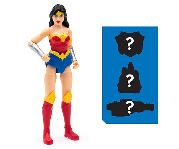DC Comics: Wonder Woman 10cm figura meglepetés kiegészítőkkel - Spin Master