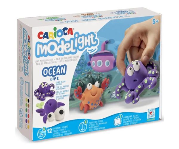 Modelight Maxi Play Box Oceán plastelínový set - Carioca
