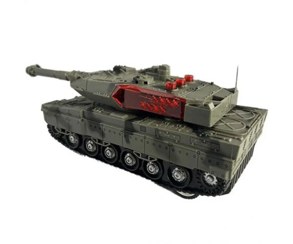 RC Tank Leopard 2 na diaľkové ovládanie so svetelnými efektmi 23cm