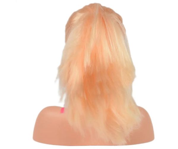 Fashion Girl: Česateľná hlava s blond vlasmi, paletou farieb a príslušenstvom 21cm