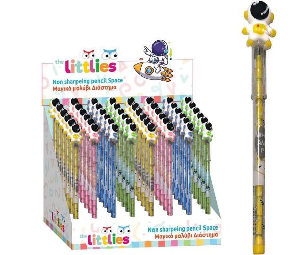 Luna: The Littlies mechanická ceruzka s motívom kozmonauta, rôzne druhy – 1 ks