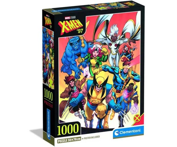 Marvel: X-Men 97 1000-dielikové puzzle - Clementoni