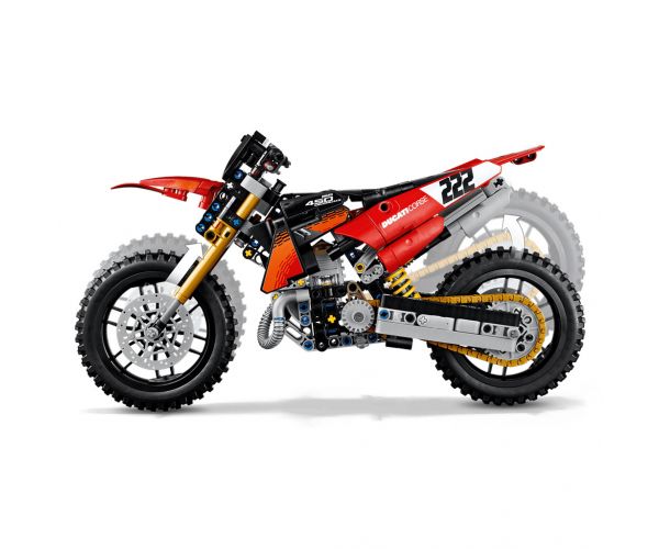 LEGO® Technic: Ducati Desmo450 MX Factory motocykel (42238)