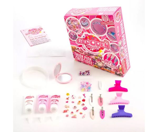 Decoden Magic - Varázsdekor: rózsaszín alkotások