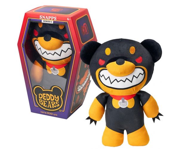 Deddy Bear Hank plüss koporsóban, 4. sorozat, 30 cm-es - Snappers