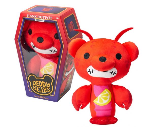 Deddy Bear Hank plüss koporsóban, 4. sorozat, 30 cm-es - Hank Hotpot