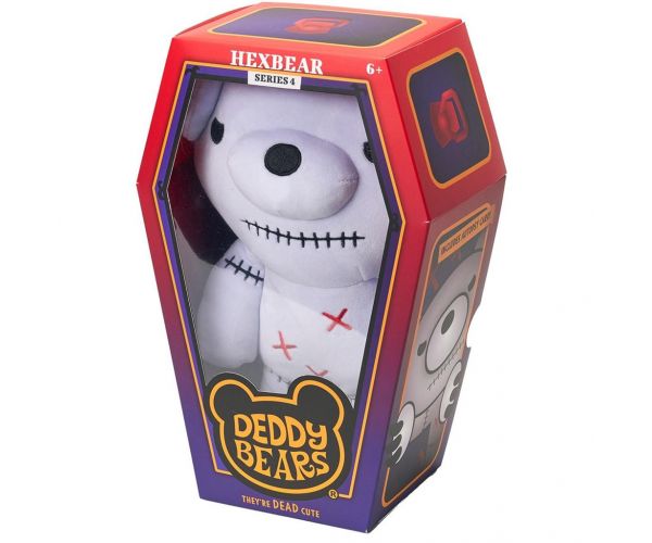 Deddy Bear Hank plüss koporsóban, 4. sorozat, 30 cm-es - Hexbear