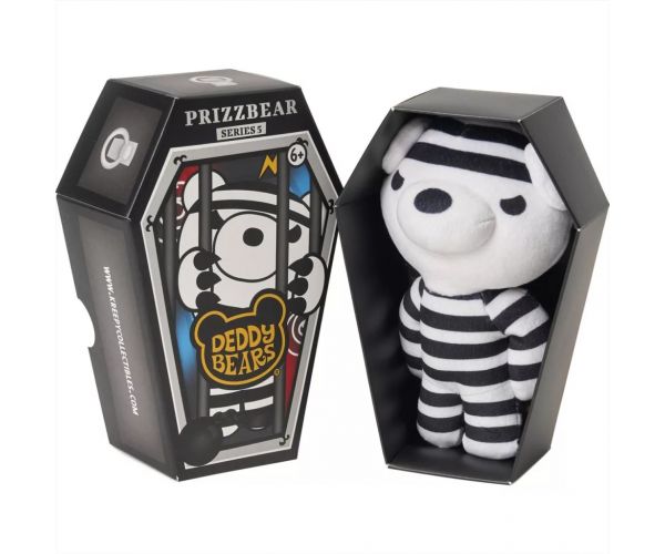 Deddy Bear Prizzbear plüss koporsóban, 5. sorozat, 15cm