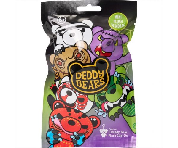 Deddy Bear meglepetés clip-on plüss, 5. sorozat - többféle 1db