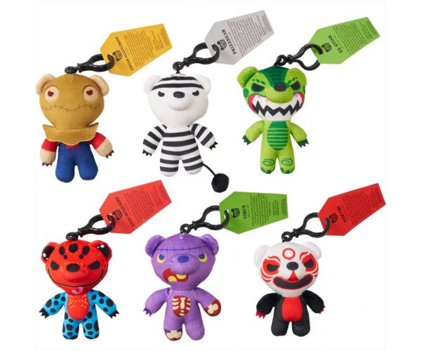 Deddy Bear meglepetés clip-on plüss, 5. sorozat - többféle 1db