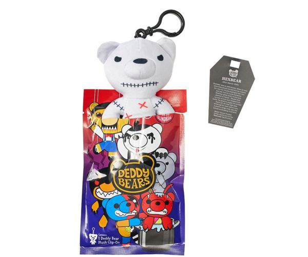 Deddy Bear meglepetés clip-on plüss, 4. sorozat - többféle