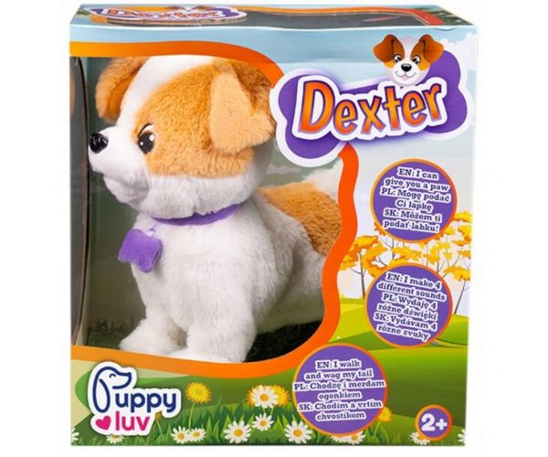 Dexter az Interaktív plüss kutyus - Puppy Luv