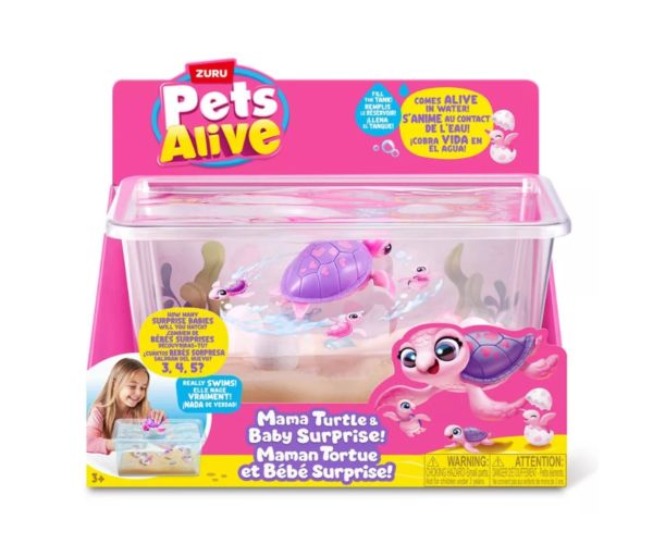 Pets Alive Mama a bábätko korytnačka herná súprava