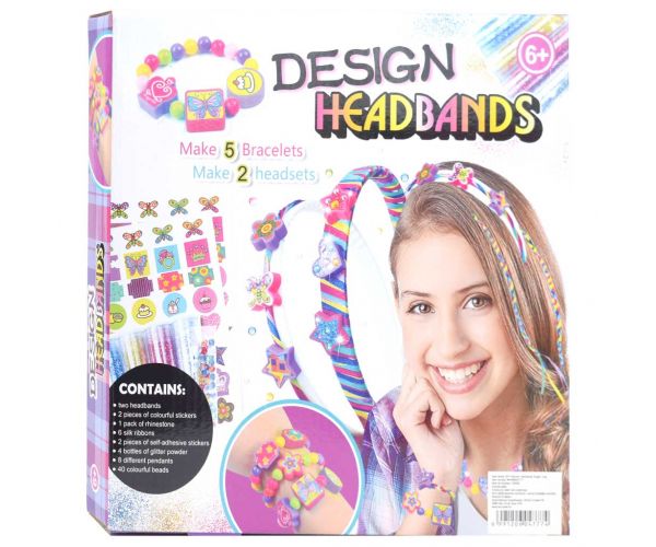 Design Headbands: Hajpánt, nyaklánc és karkötő készítő szett
