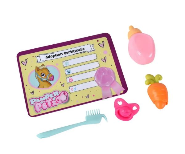 Pamper Petz: Cikajúci poník s príslušenstvom - Simba Toys