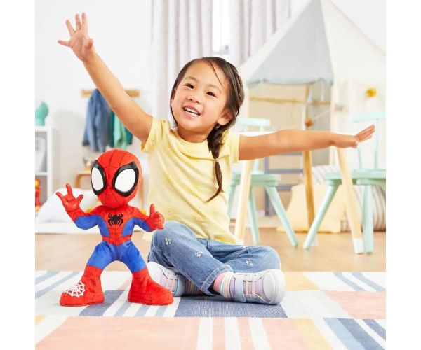 Marvel Spidey a úžasní priatelia: Tancujúci interaktívny Spidey plyš - Hasbro