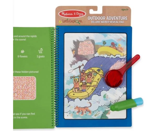 Melissa & Doug: Kreslenie vodou deluxe : Dobrodružstvo kreatívna hra