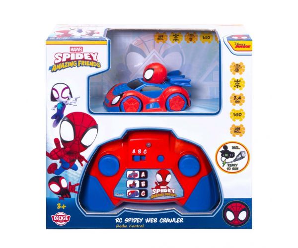 Pókember táviránytós autó 1/50 - Dickie Toys