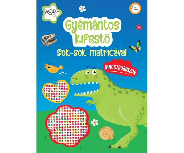 Gyémántos kifestő - Dinoszauruszok