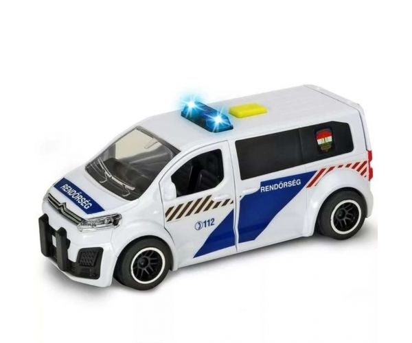 Dickie SOS széria: Citroen SpaceTourer rendőrautó trafipax-al - Simba toys