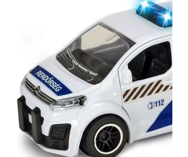Dickie SOS széria: Citroen SpaceTourer rendőrautó trafipax-al - Simba toys