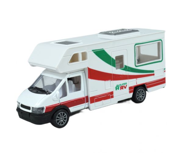 Die-Cast: Fém lakóautó többféle változatban 17cm 1db